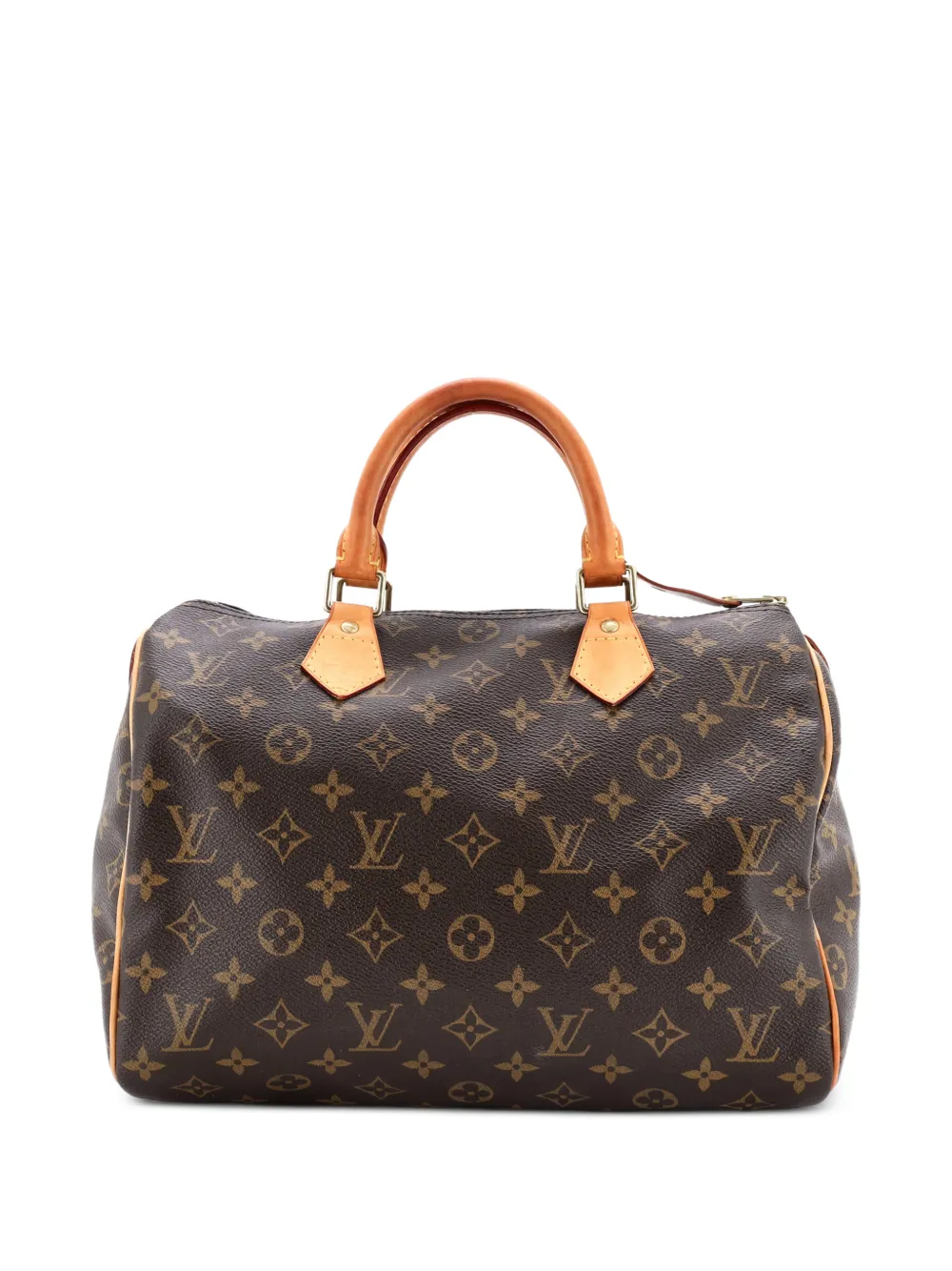 Louis Vuitton Pre-Owned Speedy Handbag Monogram Canvas 30 satchel - Marrone
