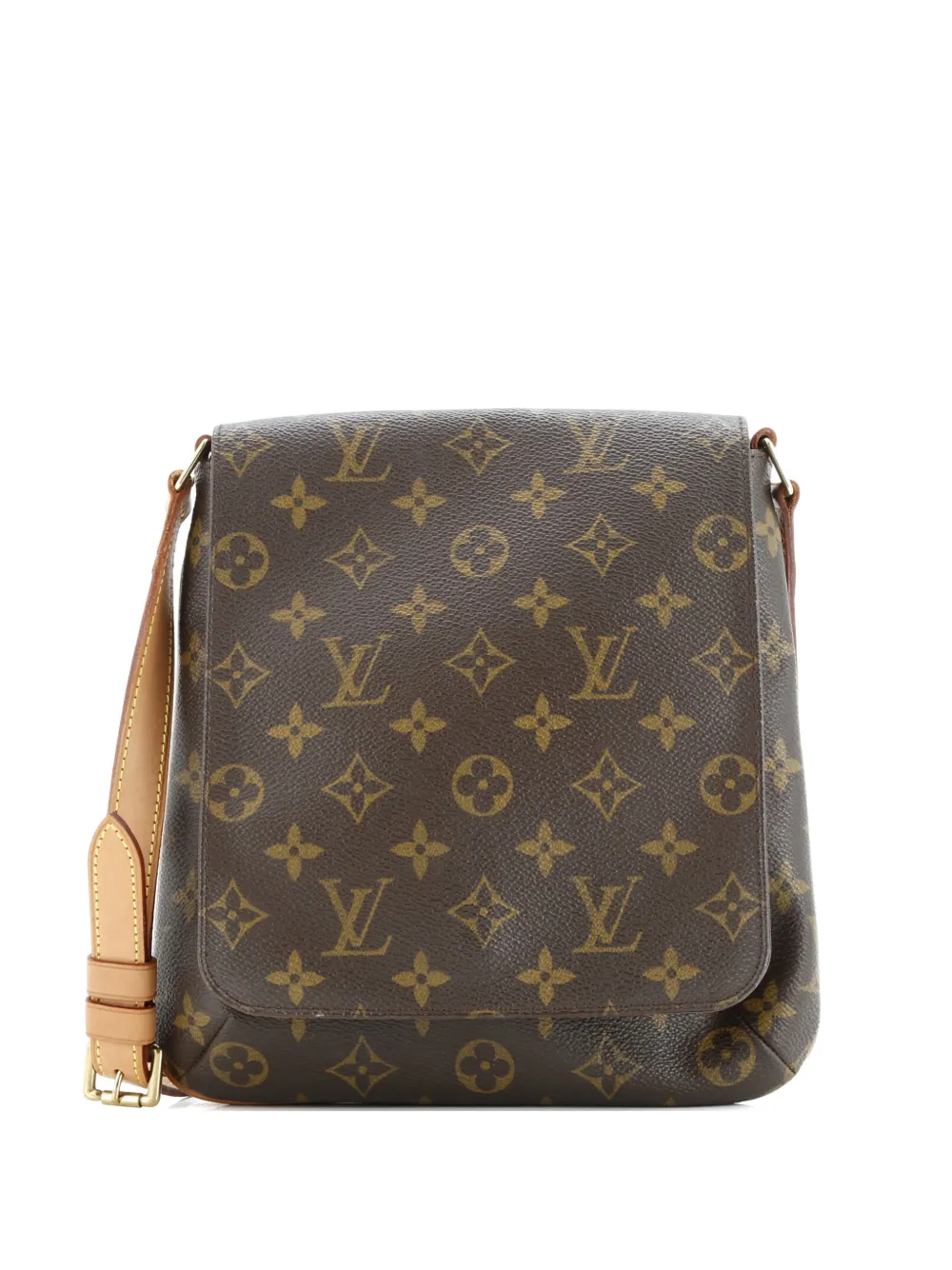 Louis Vuitton Pre-Owned Musette Salsa Handbag Monogram Canvas PM shoulder bag - Marrone
