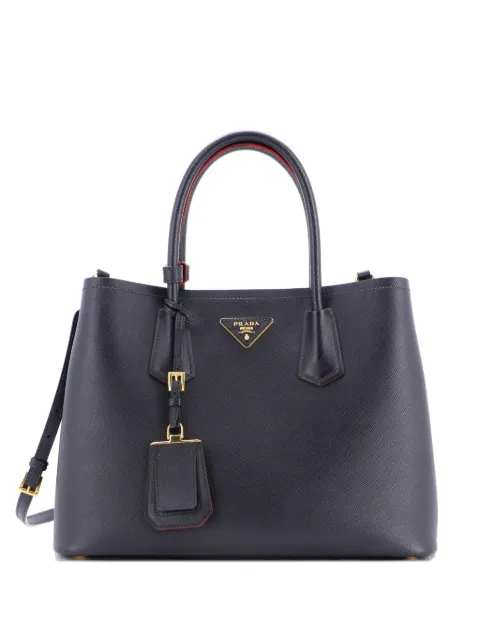 Prada Pre-Owned Cuir Double Saffiano Leather Medium tote bag