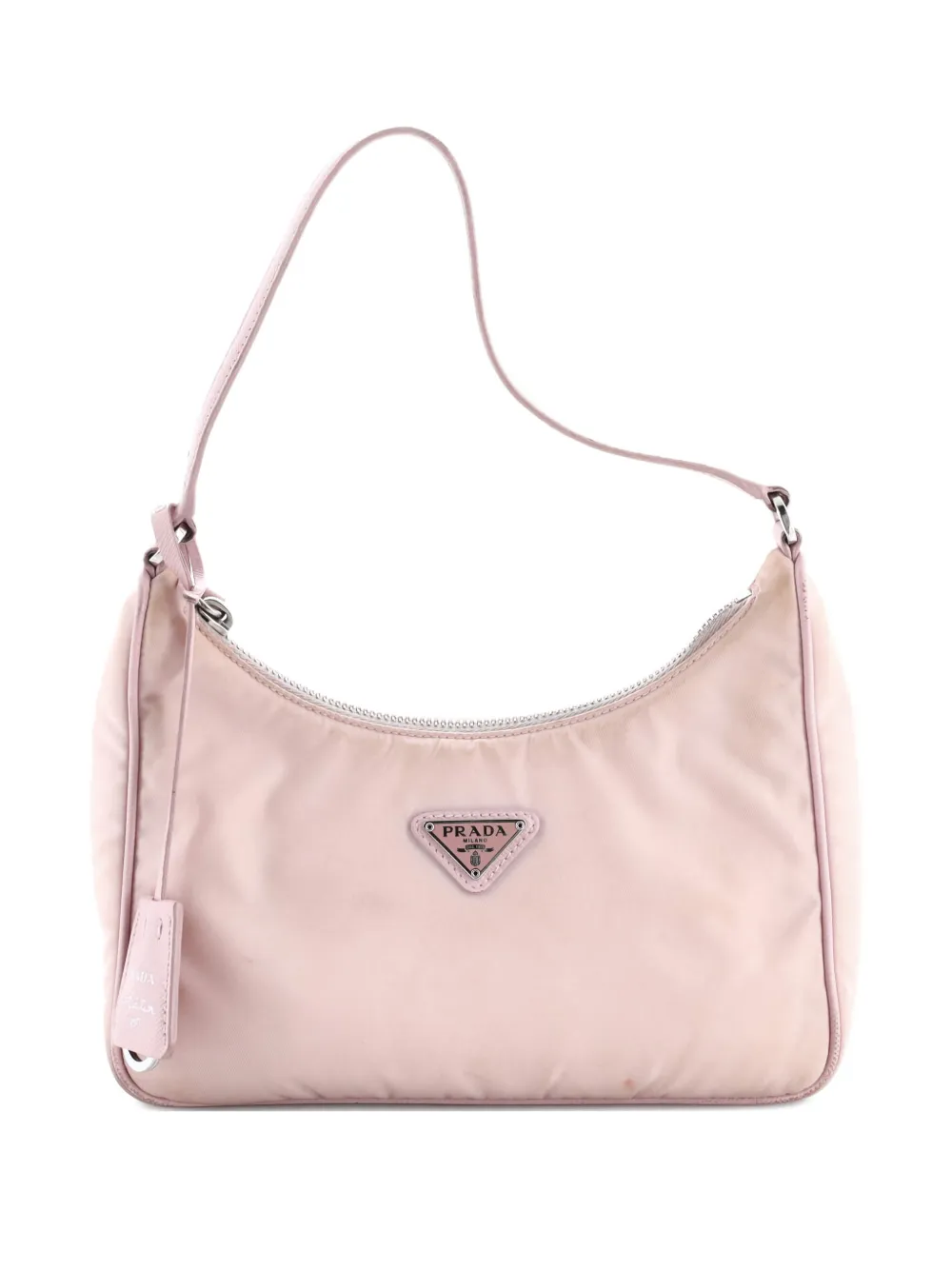 Prada Pre-Owned Re-Edition 2000 Tessuto Mini hobo bag | Pink | Image 1
