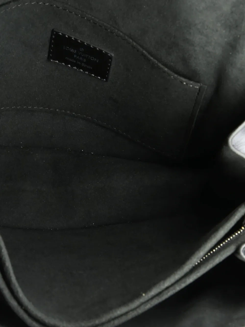 Pre-owned Louis Vuitton Dauphine Shoulder Bag Reverse Monogram Giant Mm Crossbody Bag In Brown