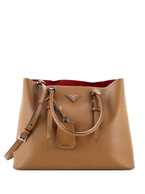 Prada Pre-Owned Cuir Double Saffiano Leather Large tote bag