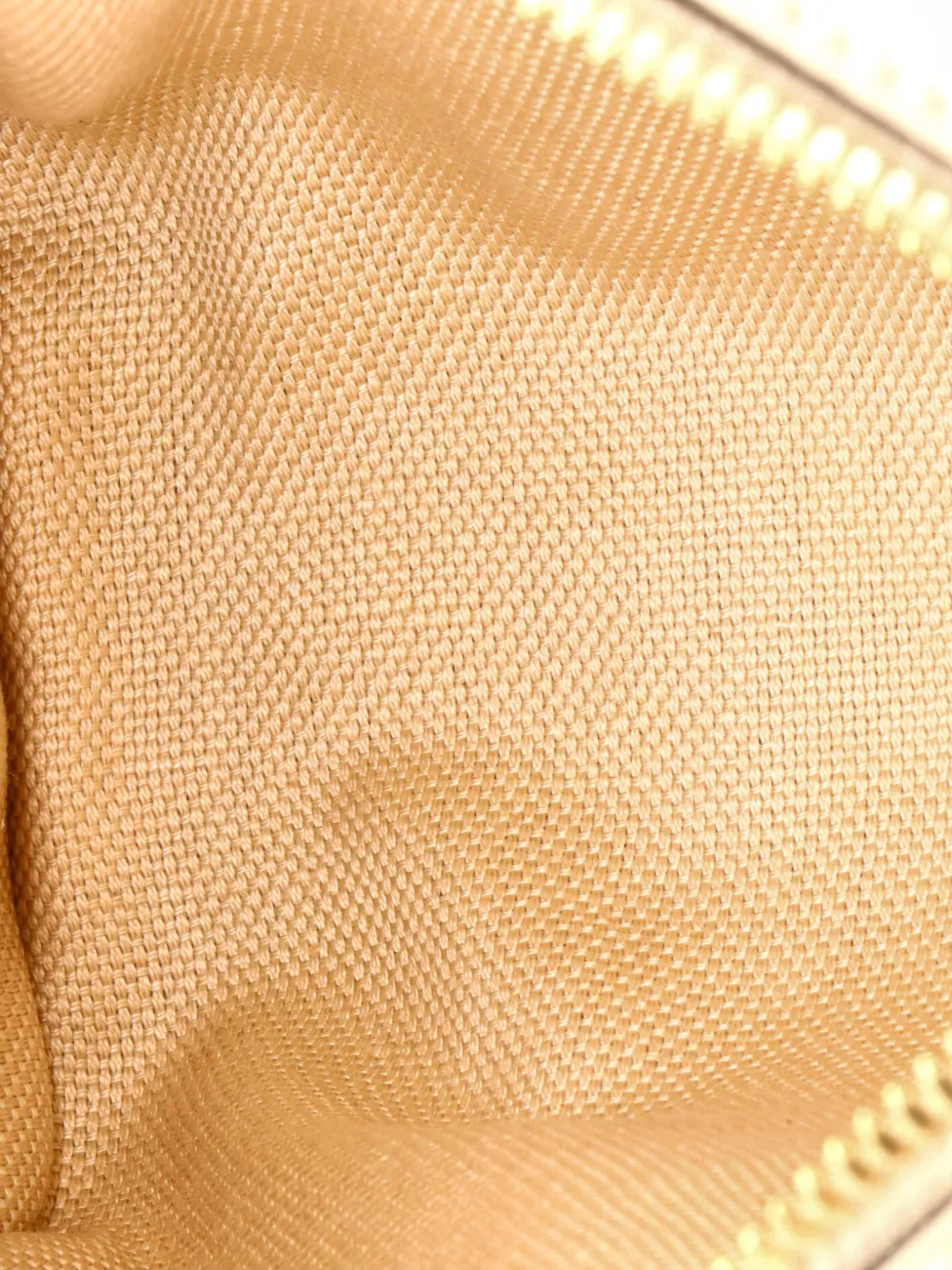 GUCCI Pre-owned Convertible Top Handle Bag Jumbo Gg Embossed Leather Mini Satchel In Neutral