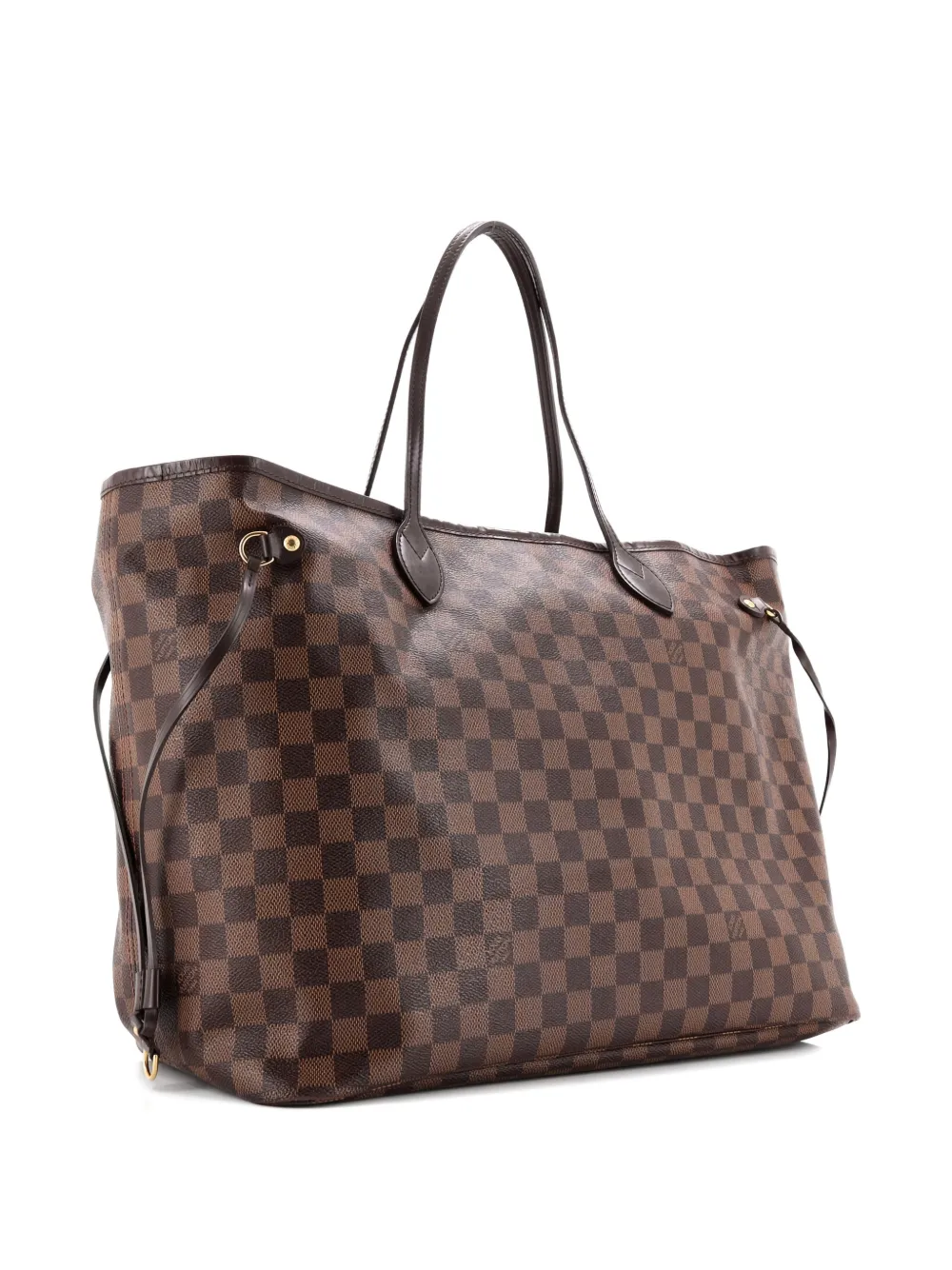 Pre-owned Louis Vuitton Neverfull Damier Gm Tote Bag In Brown