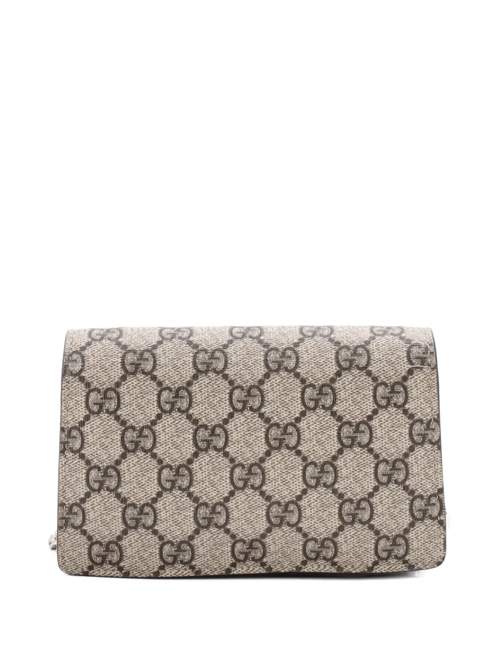 Gucci Pre-Owned Dionysus Bag GG Coated Canvas Super Mini Crossbody