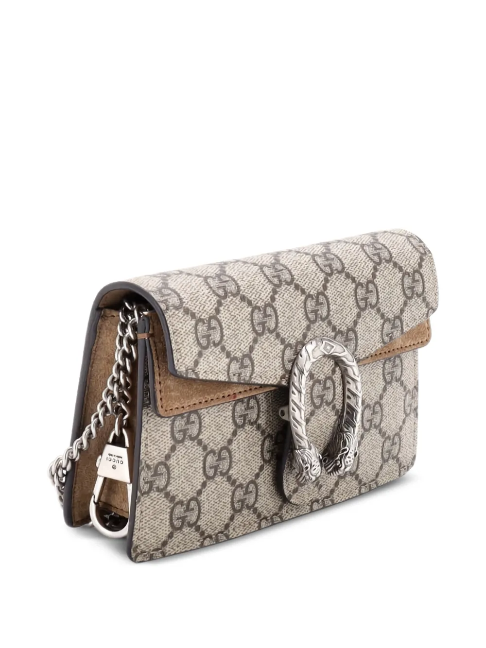 Dionysus Bag Gg Coated Canvas Super Mini Crossbody Bag