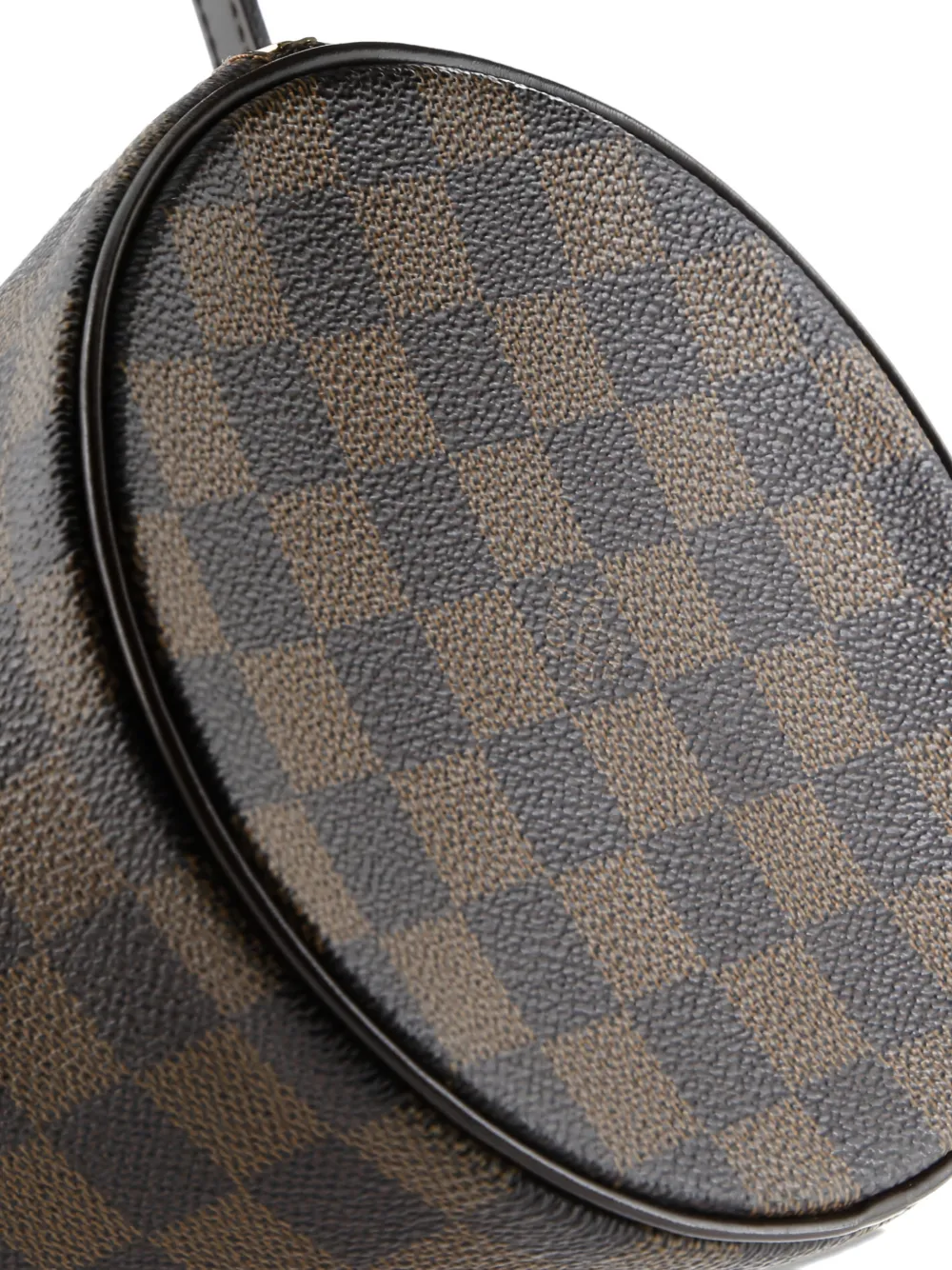 Pre-owned Louis Vuitton Papillon Handbag Damier 30 Satchel In Brown