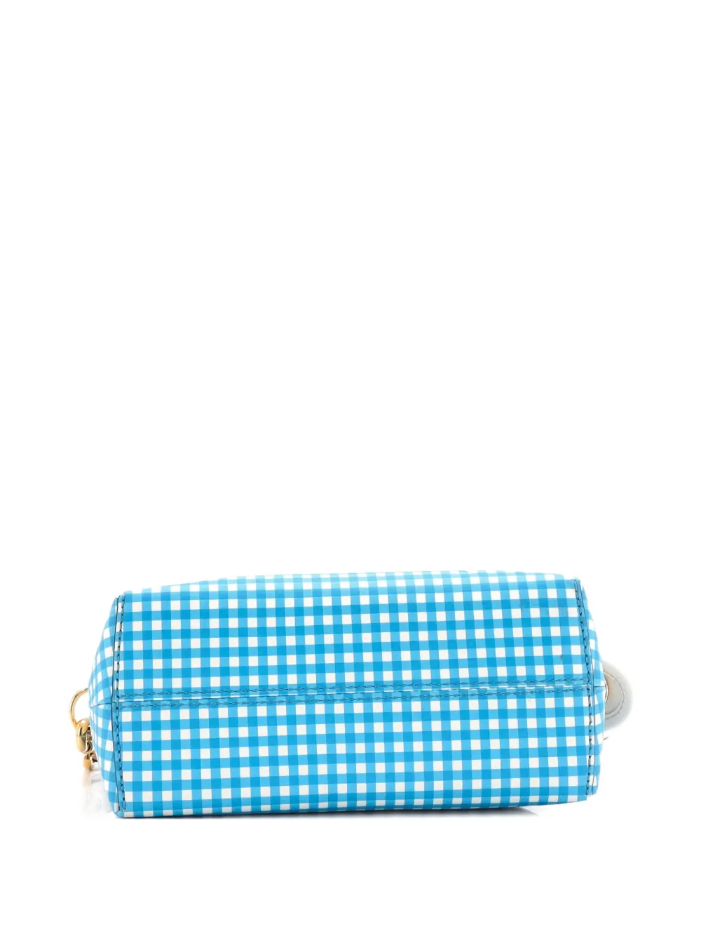 FENDI Pre-owned By The Way Printed Leather Mini Satchel In Multi