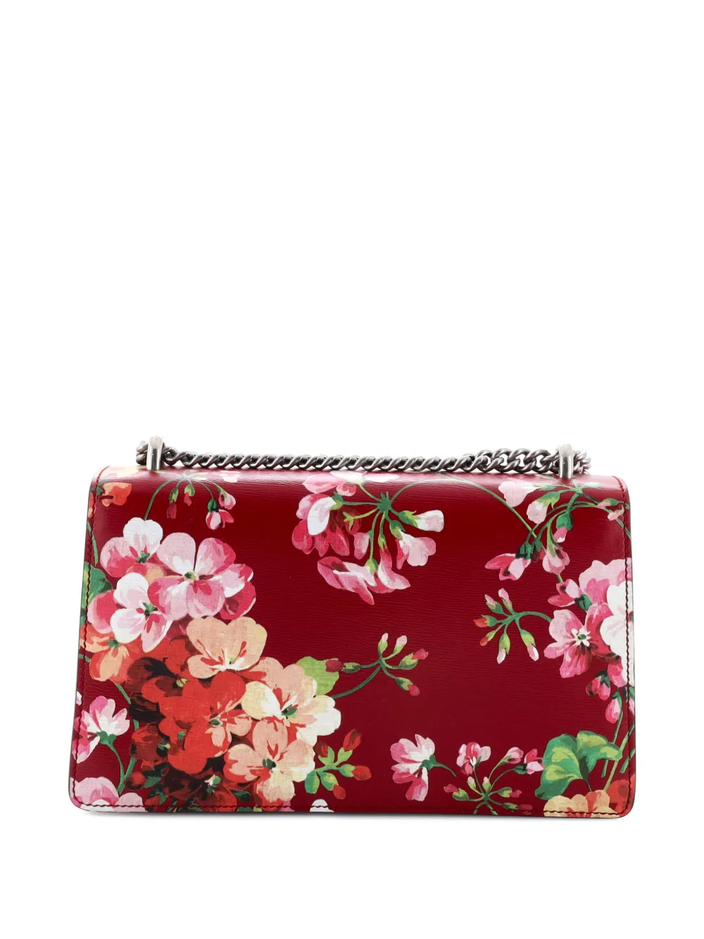 Dionysus Bag Blooms Print Leather Small Shoulder Bag