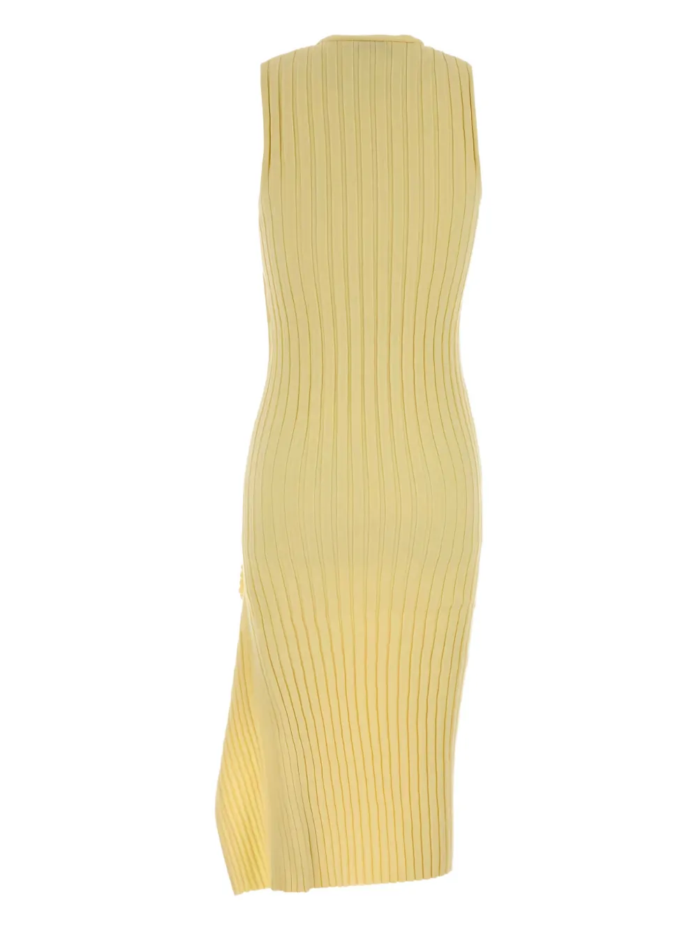 Stella McCartney Mouwloze midi-jurk - Geel