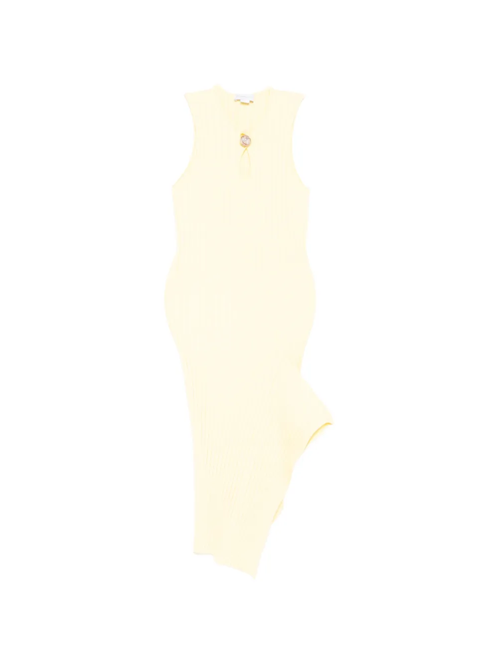 Stella McCartney sleeveless midi dress - Giallo