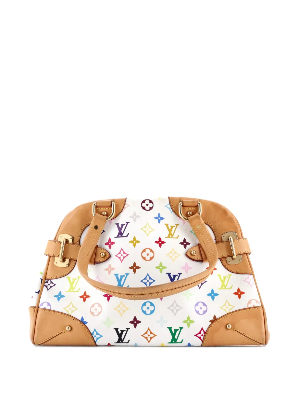 Louis Vuitton Pre-Owned Claudia Handbag Monogram Multicolor satchel - Bianco