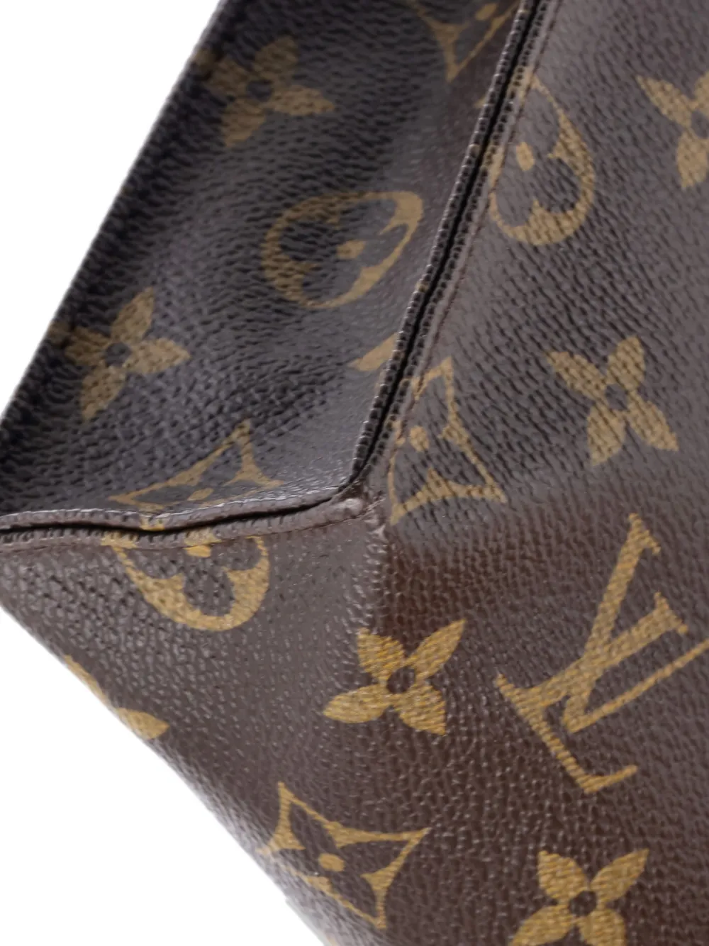 Pre-owned Louis Vuitton Toiletry Pouch Monogram Canvas 26 Clutch Bag In Brown