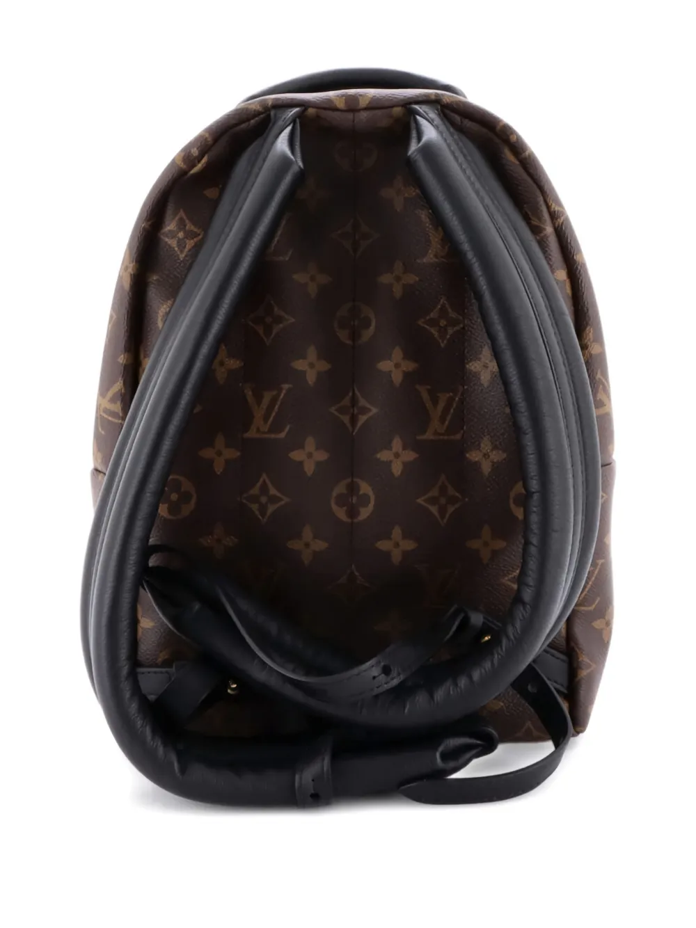 Pre-owned Louis Vuitton Palm Springs Reverse Monogram Canvas Pm Backpack In Brown