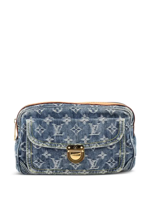 Louis Vuitton Pre-Owned شنطة وسط 'بوم باغ' جينز