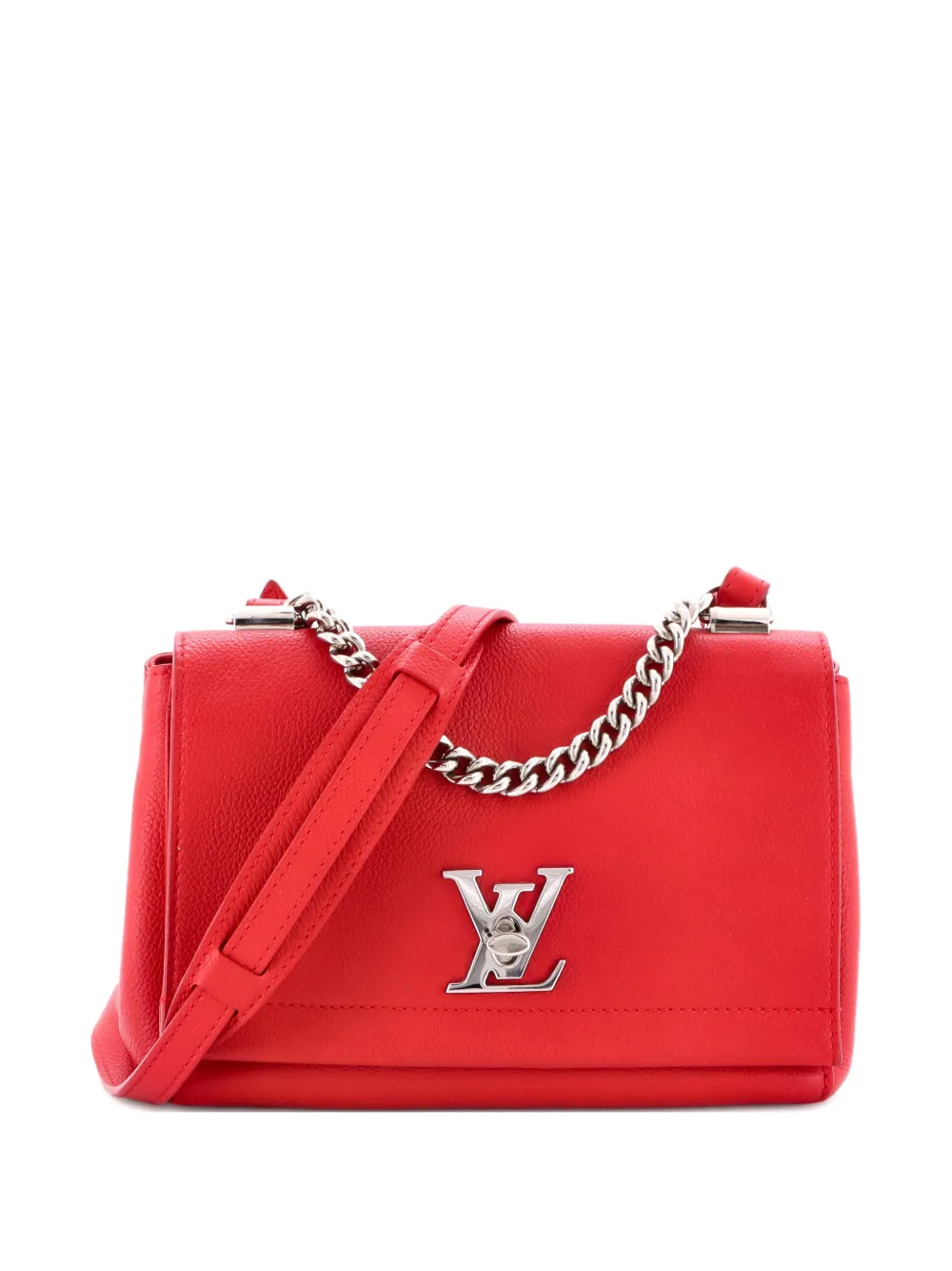 Louis Vuitton Pre-Owned Lockme II Handbag Leather BB crossbody bag - Rosso