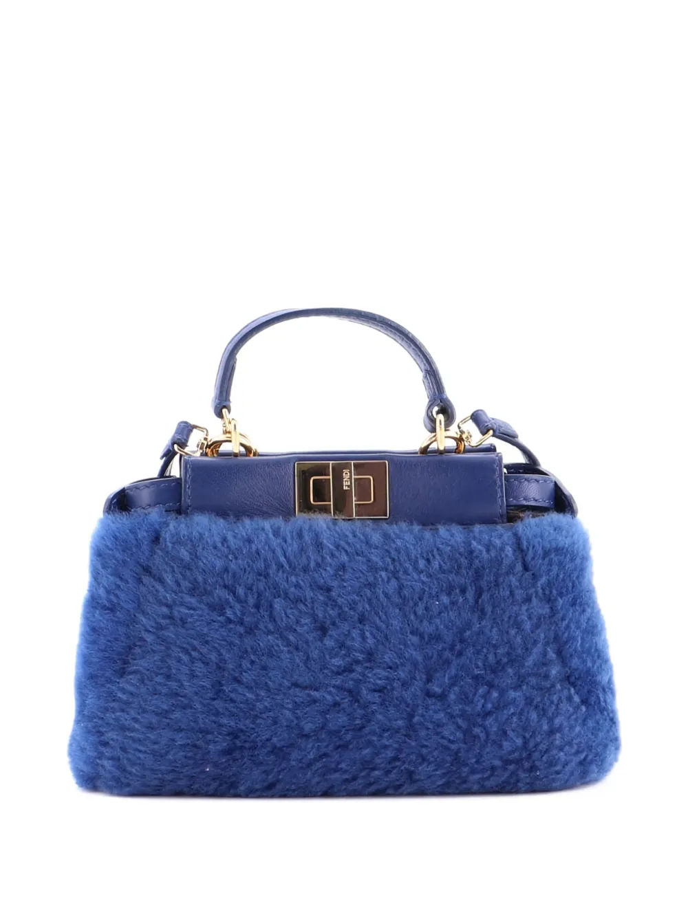 Fendi Pre-Owned Peekaboo Bag Fur Micro satchel | Pre-Owned | Image 2