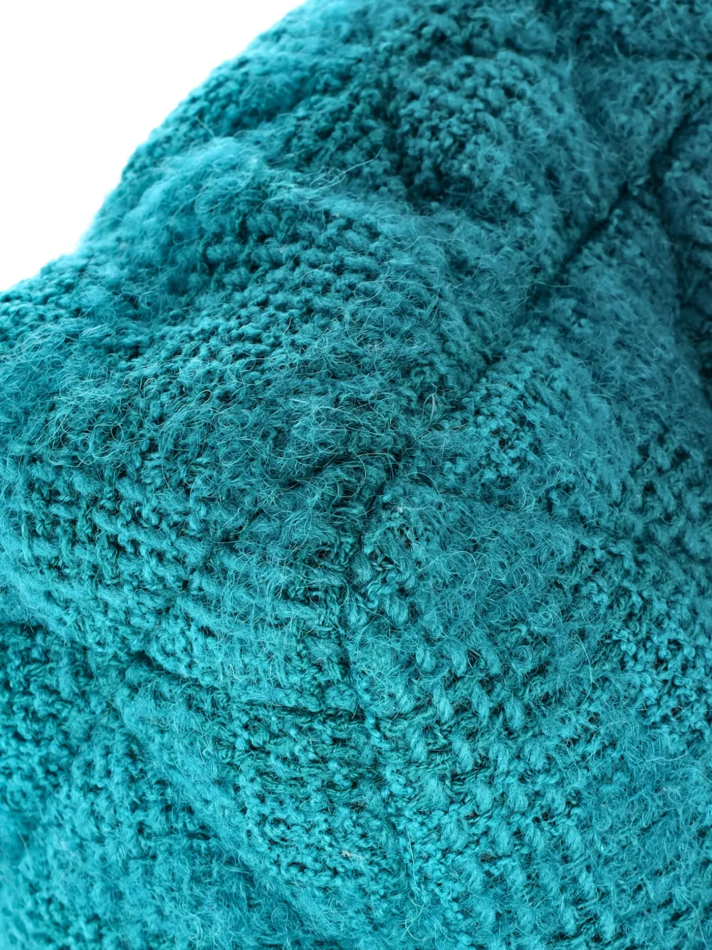 Pre-owned Chanel 19 Flap Bag Quilted Tweed Large Crossbody Bag In Green