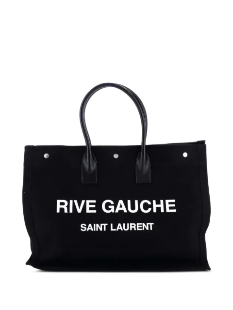 Saint Laurent Pre-Owned Rive Gauche Shopper Canvas Large tote bag