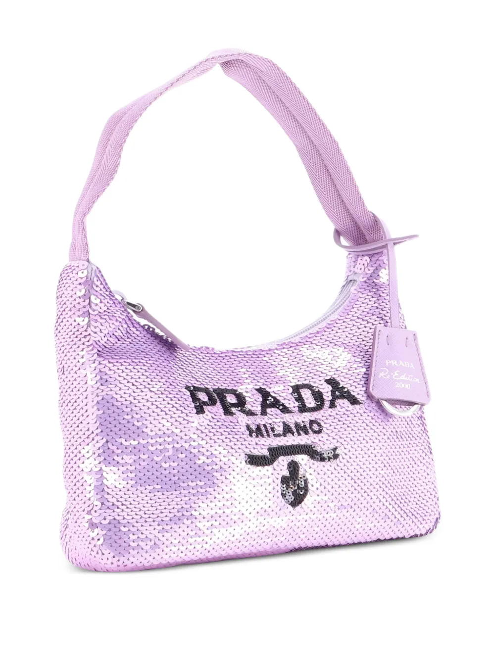 Re-Edition 2000 Sequins Mini hobo bag
