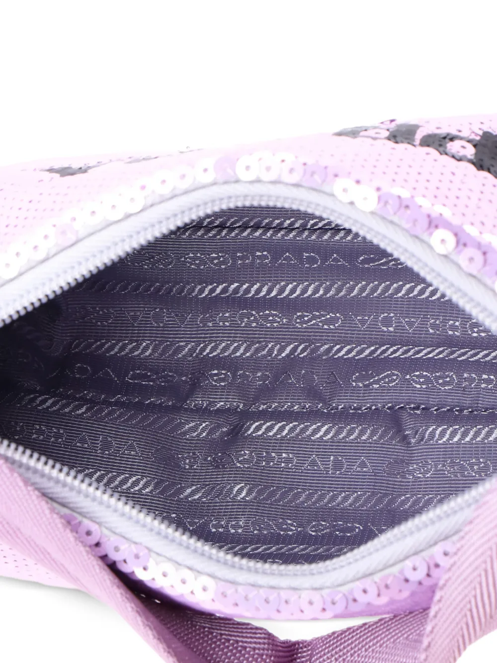 Re-Edition 2000 Sequins Mini Hobo Bag