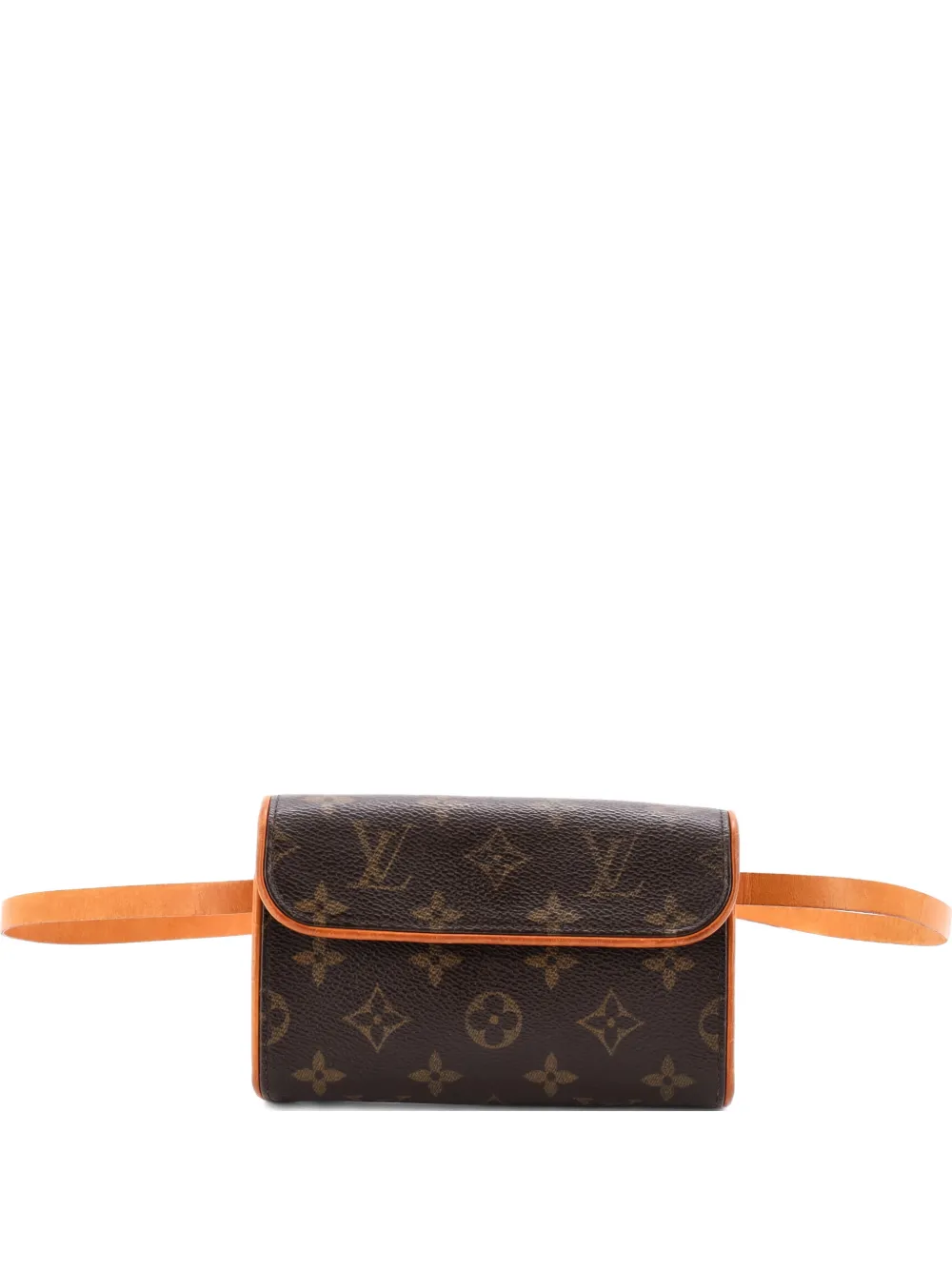 Pre-owned Louis Vuitton Florentine Waist Bag Monogram Canvas Belt Bag In Brown