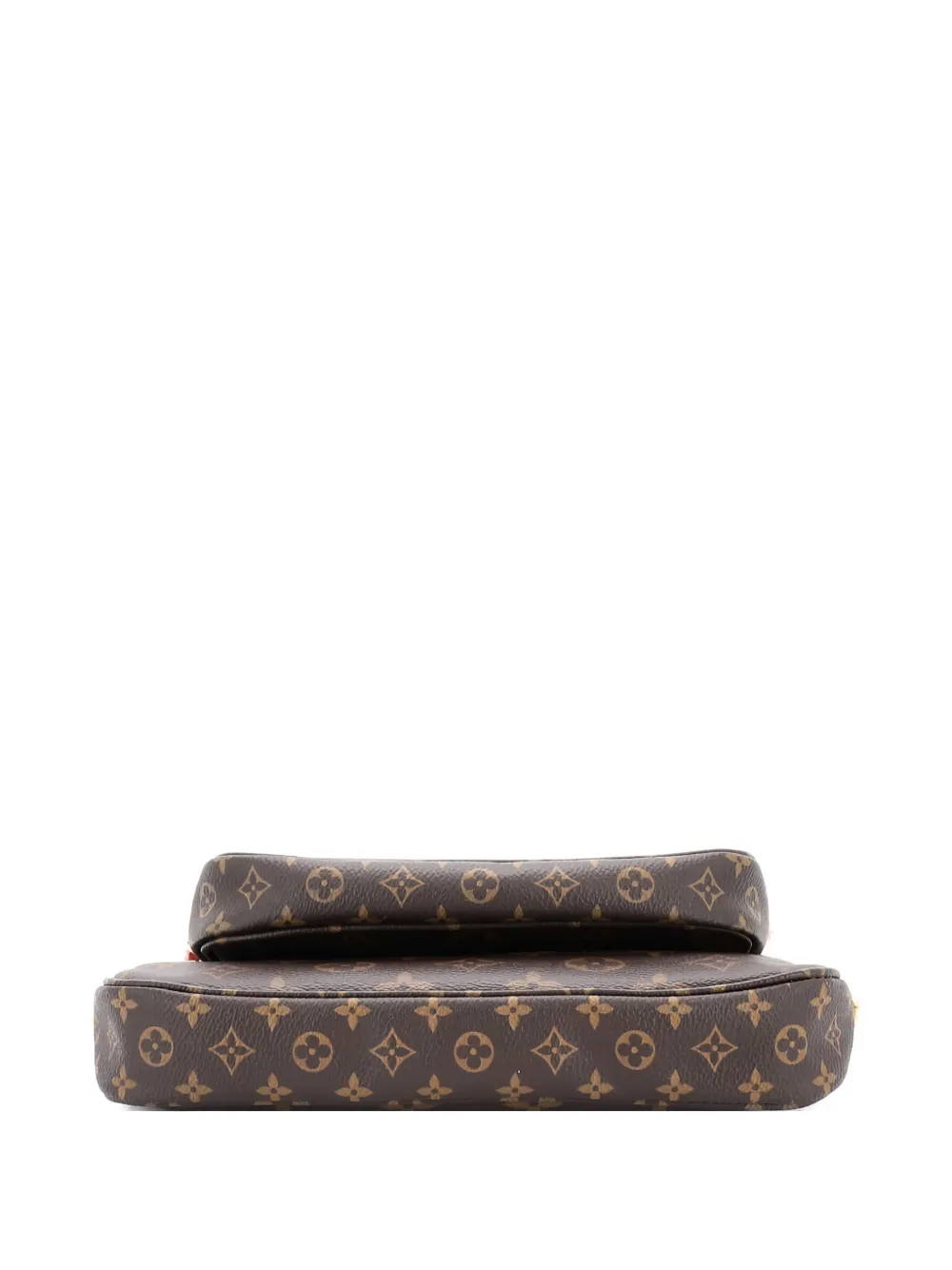Pre-owned Louis Vuitton Multi Pochette Accessoires Monogram Canvas Crossbody Bag In Brown
