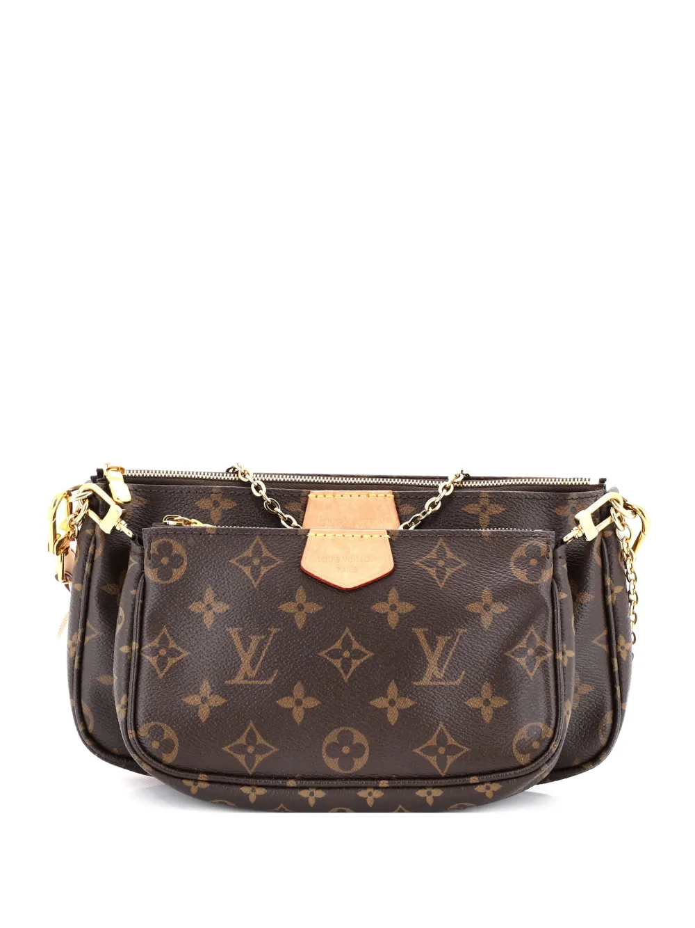 Louis Vuitton Pre-Owned Multi Pochette Accessoires Monogram Canvas crossbody bag - Marrone