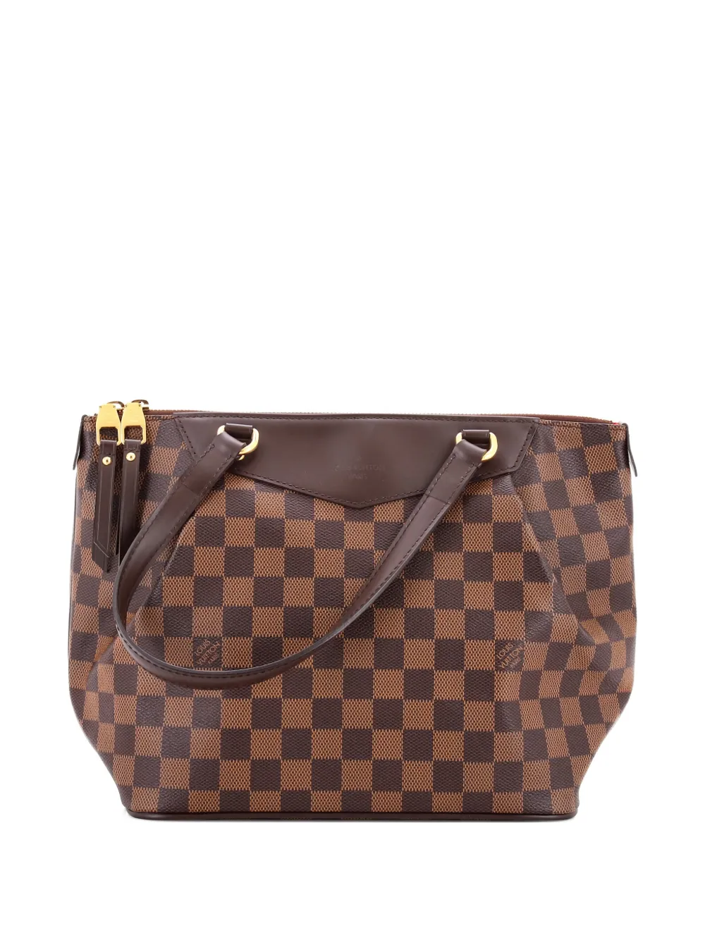 Pre-owned Louis Vuitton Westminster Handbag Damier Pm Satchel In Brown