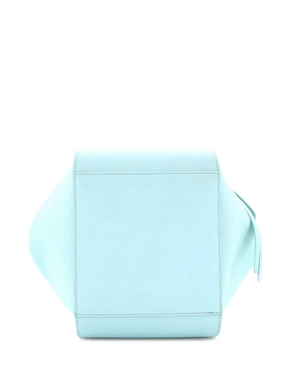 Pre-owned Loewe Monochrome Hammock Bag Leather Compact Crossbody Bag In Blue