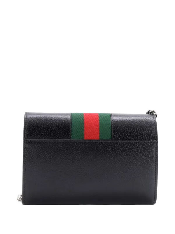 Gucci Pre-Owned ディオニュソス チェーンウォレット | ブラック