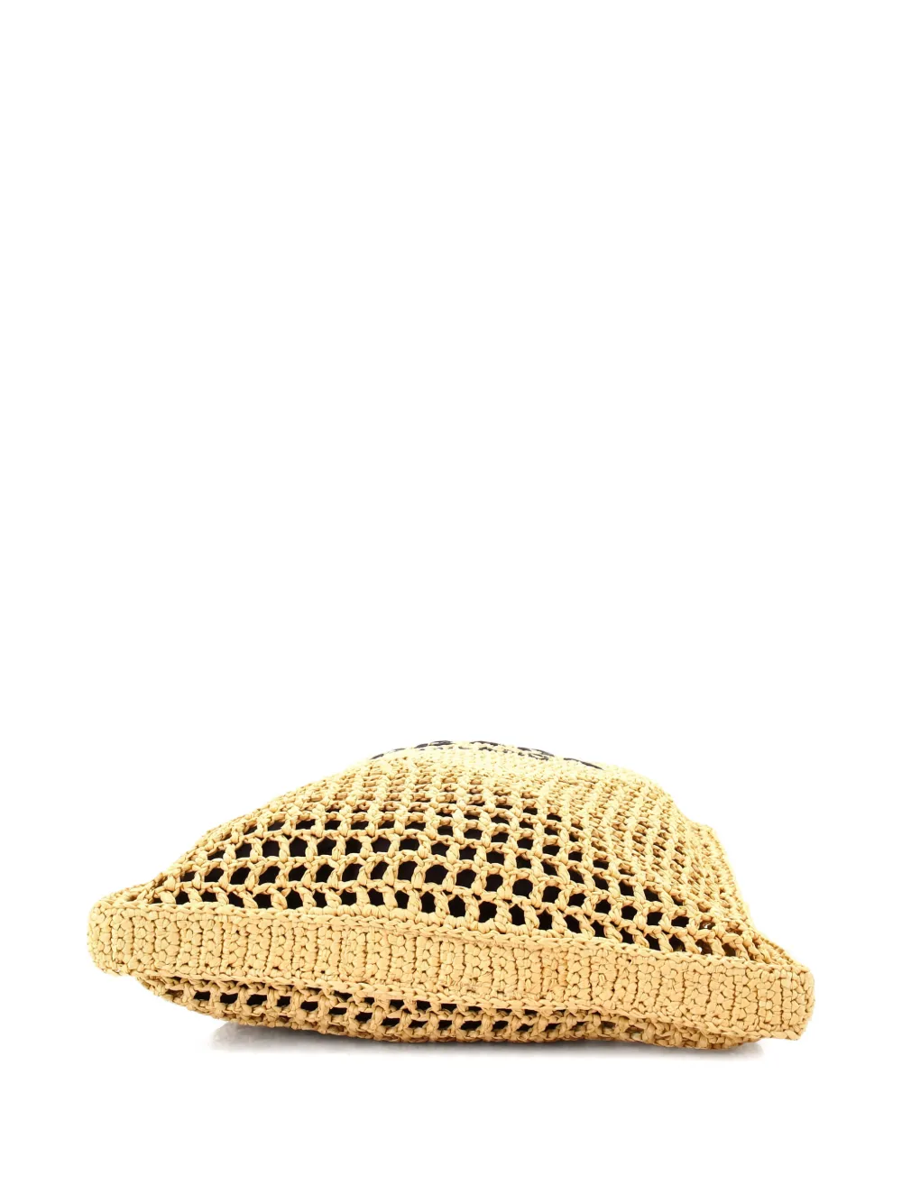 Prada Pre-Owned Triangle Logo Open Raffia tote bag | Pre-Owned | Image 2