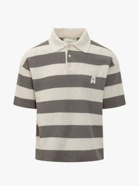 AMI Paris polo rayé Ami de Coeur