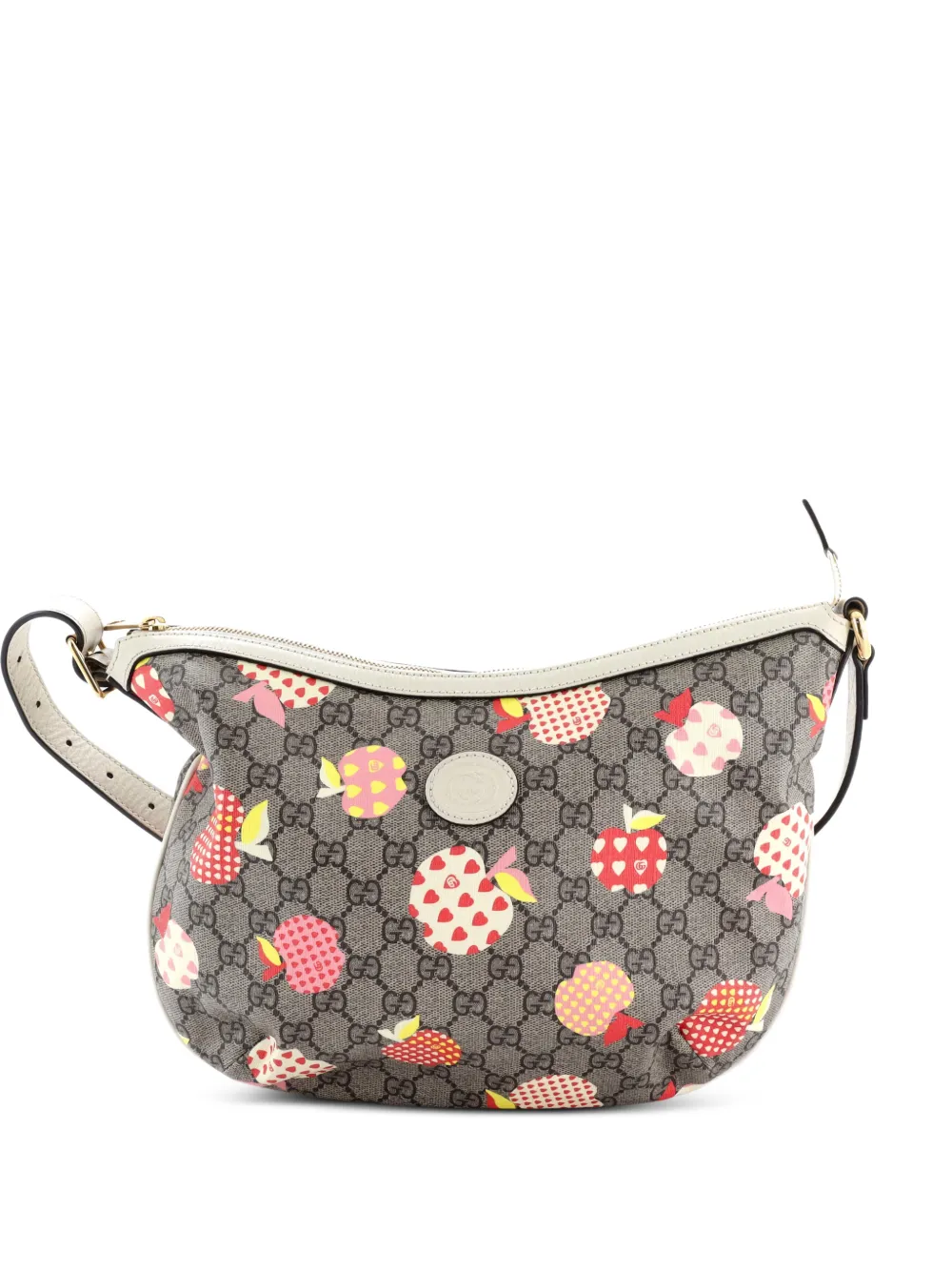 Gucci Pre-Owned Ophidia Half Moon Hobo Printed GG Coated Canvas Small shoulder bag - Marrone