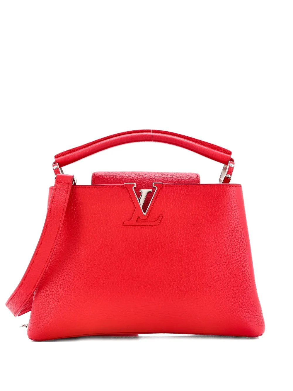 Louis Vuitton Pre-Owned Capucines Bag Leather BB satchel - Rosso
