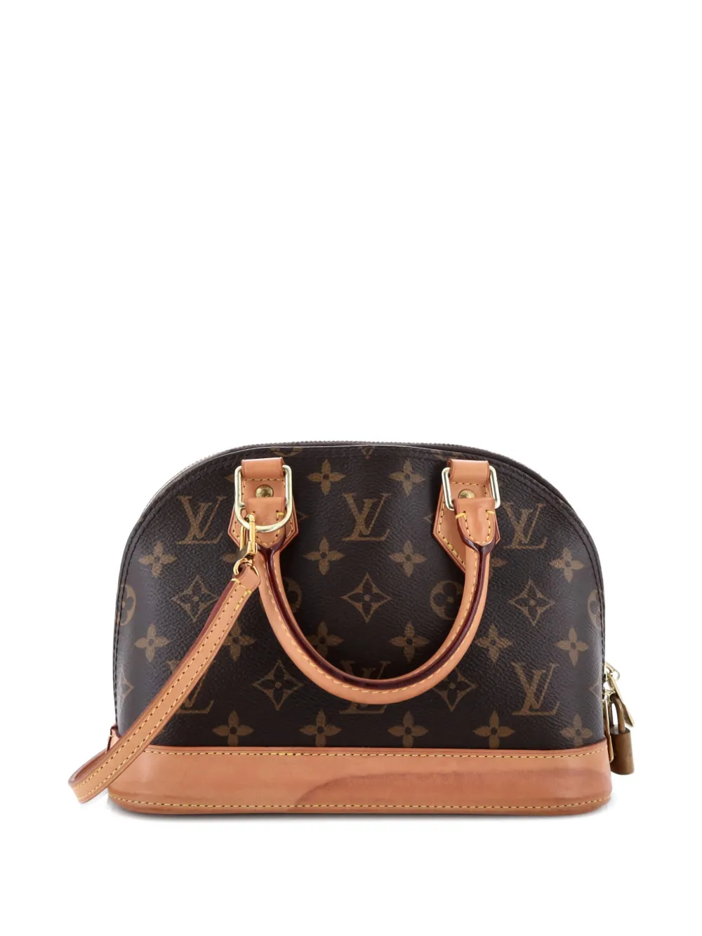 Alma Handbag Monogram Canvas Bb Crossbody Bag