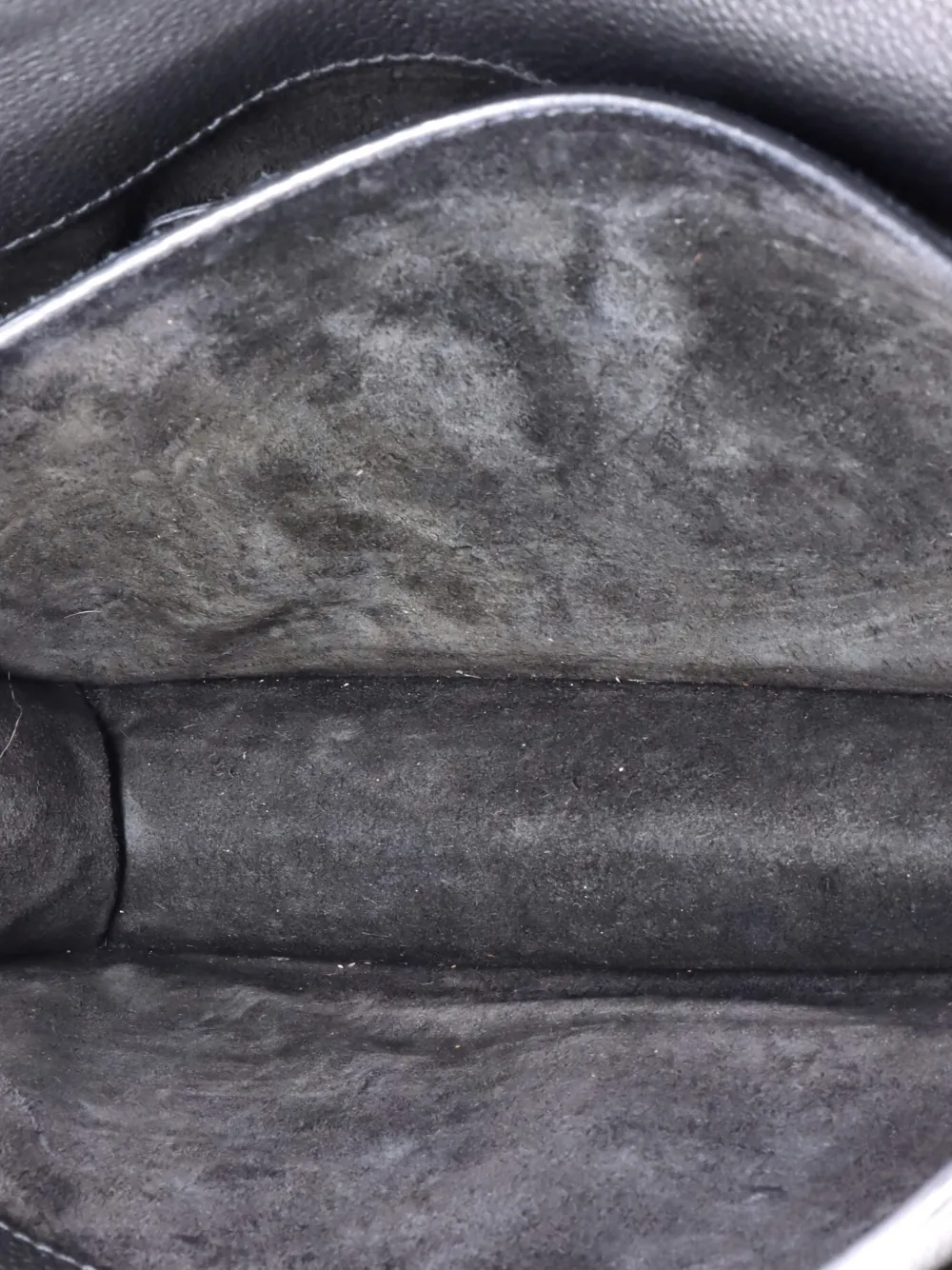 SAINT LAURENT Pre-owned Sunset Satchel Leather Medium Crossbody Bag In Black