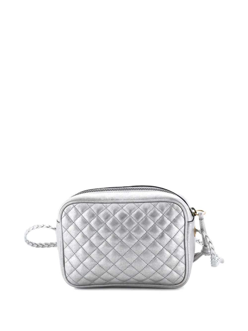 Trapuntata Camera Bag Quilted Leather Mini Crossbody Bag