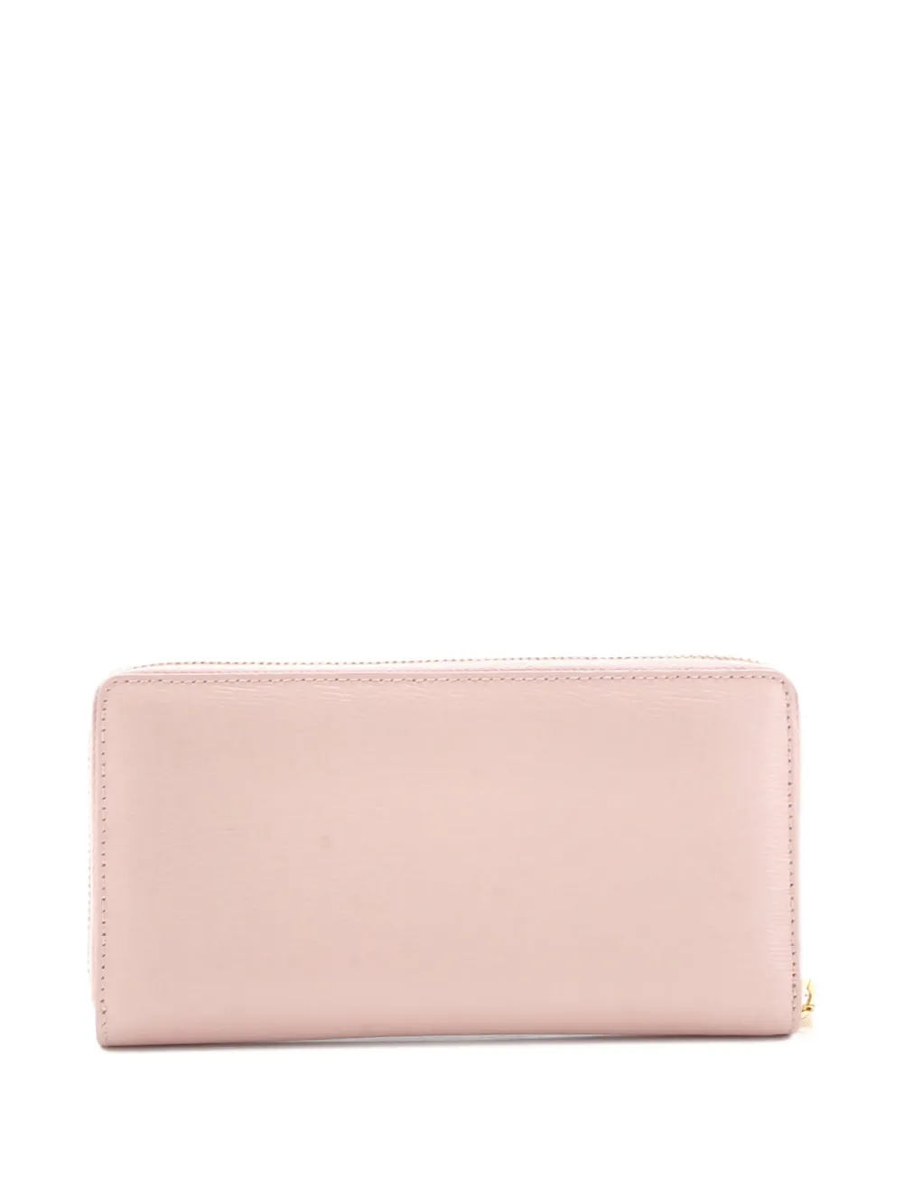 Gucci Pre-Owned Logo Script Zip Around Wallet Leather small wallets | Image 2