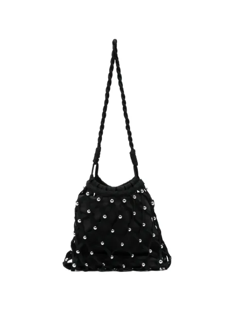 SANDRO studded shoulder bag