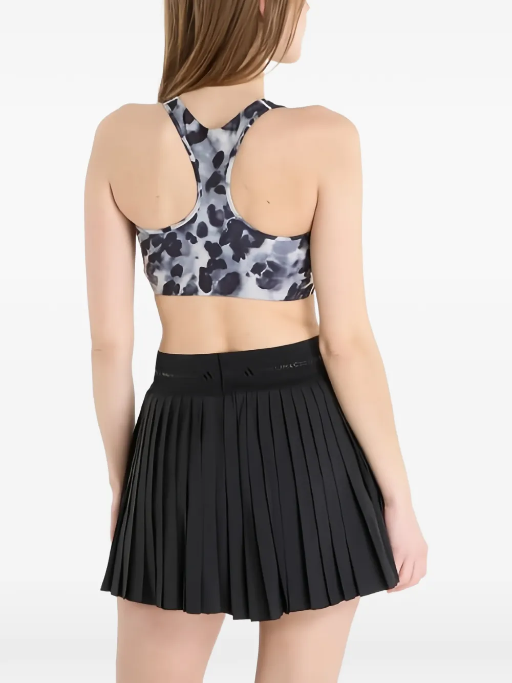 adidas by Stella McCartney Tanktop met dierenprint Grijs