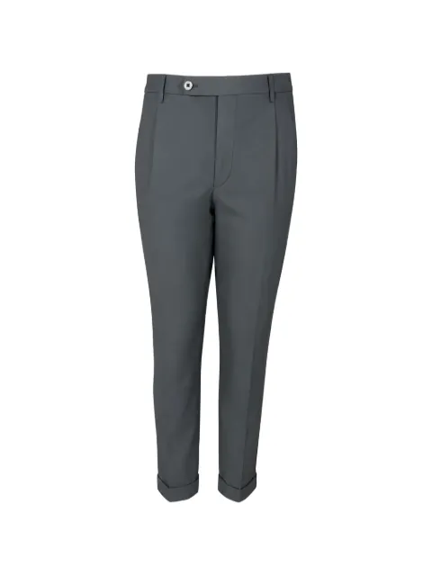 Gta pleated turn-up trousers