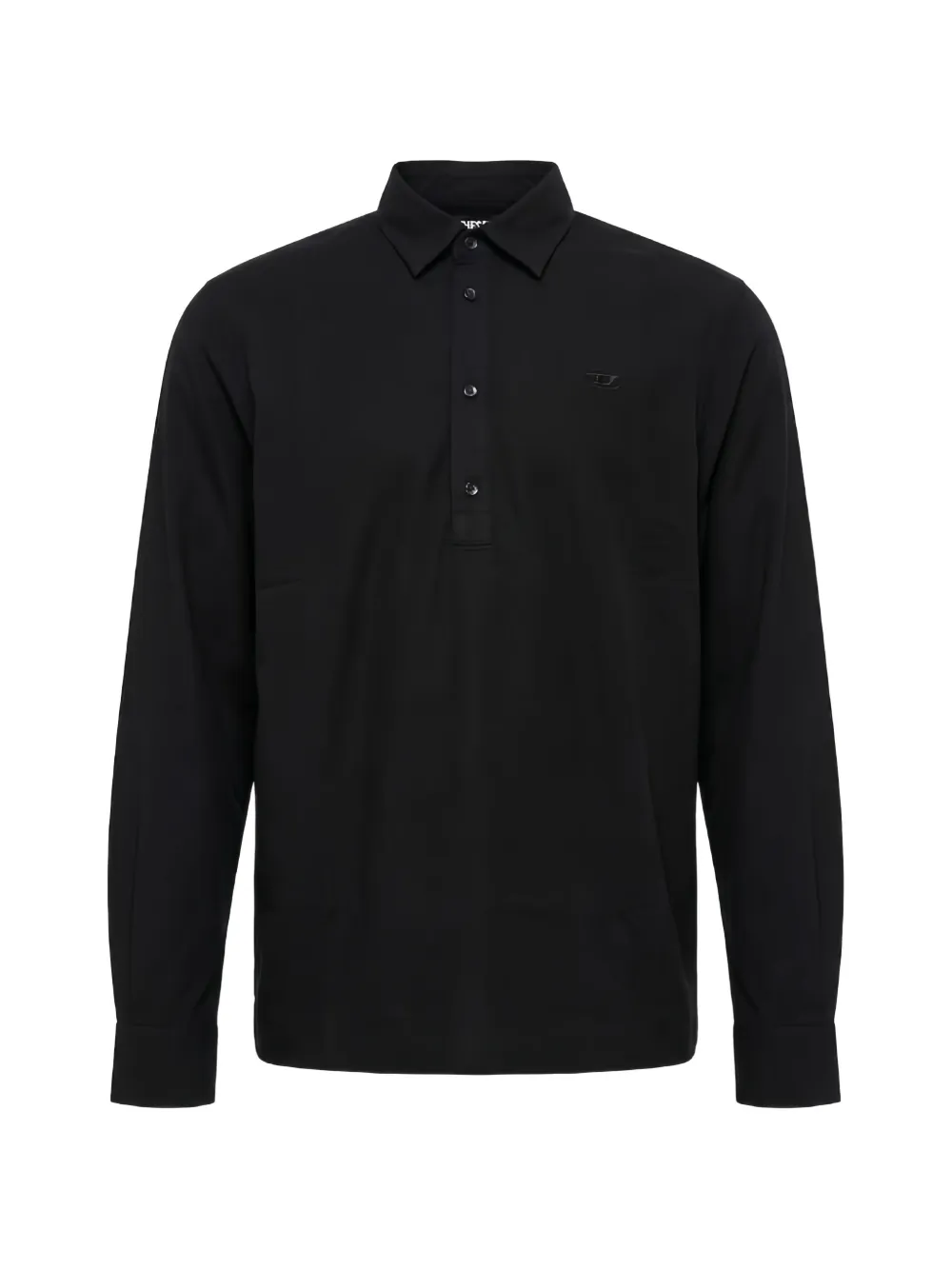 Diesel button polo shirt - Nero