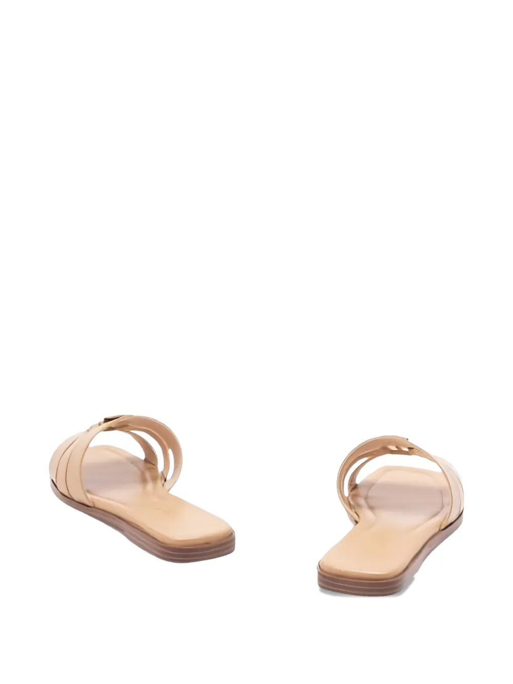 TWINSET leather sandals Bruin