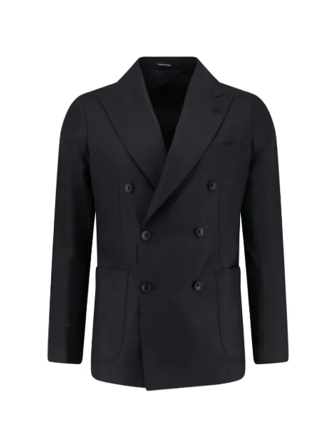 Tagliatore peaked-lapel double-breasted blazer