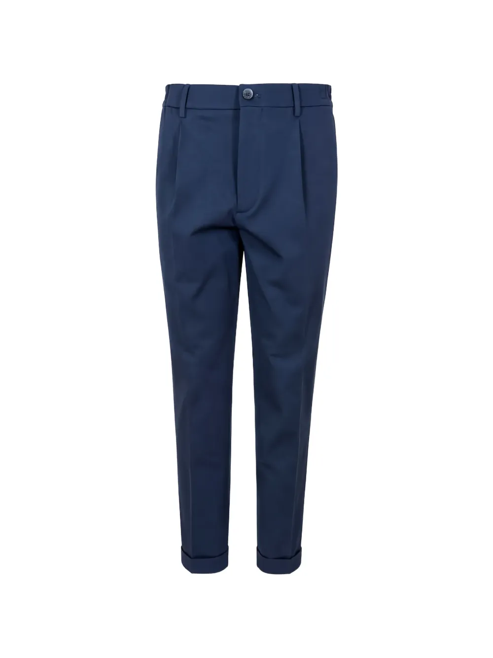 Gta pleated turn-up trousers - Blu