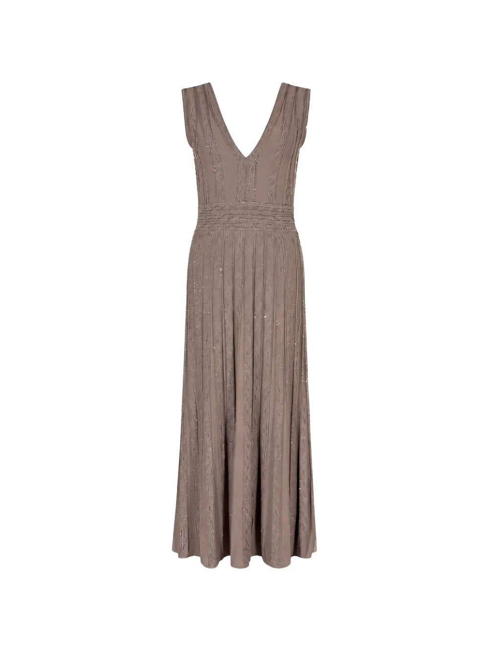 D.Exterior sequin-embellished maxi dress - Neutrals