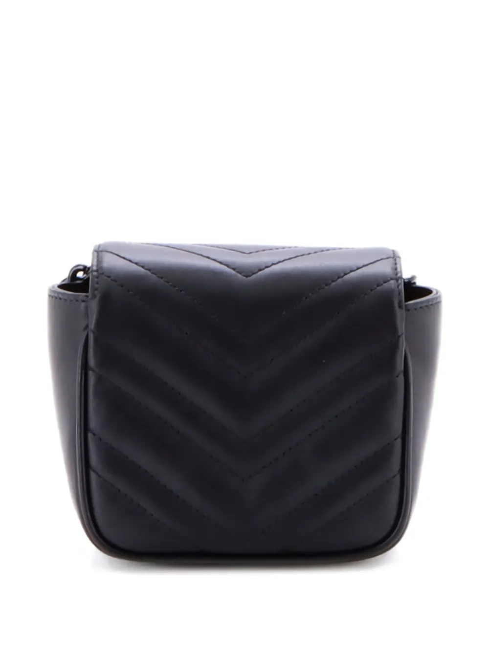 Gg Marmont Flap Matelasse Leather Mini Belt Bag