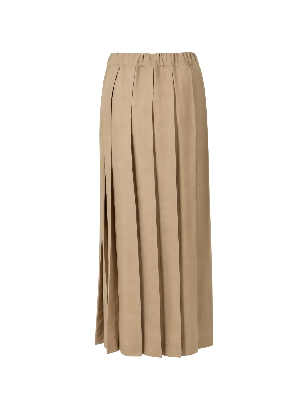 Fabiana Filippi Plooirok met trekkoord Beige