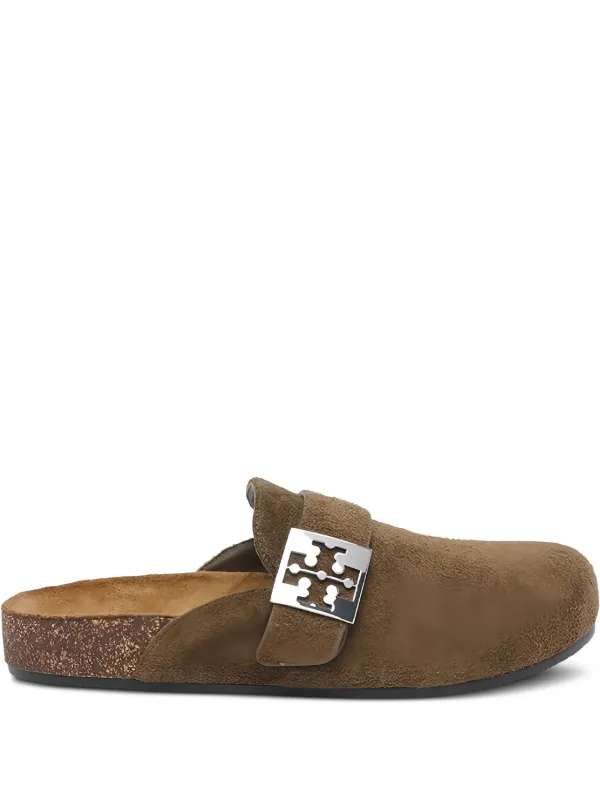 Tory Burch Mellow Mules in Green